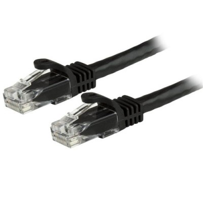 Cable de Red StarTech.com - Cat6 - RJ-45 - 4.2M - Negro - N6PATCH14BK