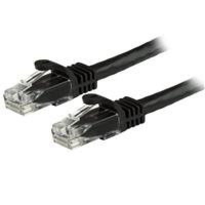 Cable de Red StarTech.com - Cat6 - RJ-45 - 1.8M - Negro - N6PATCH6BK