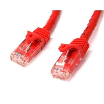 Cable de Red StarTech.com - Cat6 - RJ-45 - 15cm - Rojo - N6PATCH6INRD