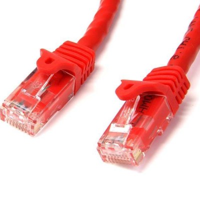 Cable de Red StarTech.com - Cat6 - RJ-45 - 15cm - Rojo - N6PATCH6INRD