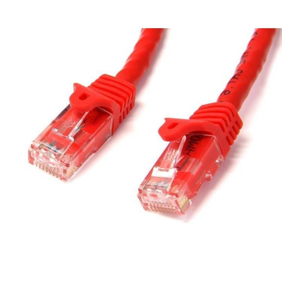 Cable de Red StarTech.com - Cat6 - RJ-45 - 15cm - Rojo - N6PATCH6INRD