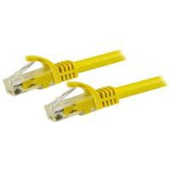 Cable de Red StarTech.com Cat6 RJ-45 15cm Amarillo - N6PATCH6INYL