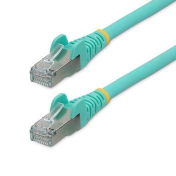 Cable de Red StarTech.com - Cat6a - RJ-45 - 0.9 M - Aguamarina - NLAQ-3F-CAT6A-PATCH