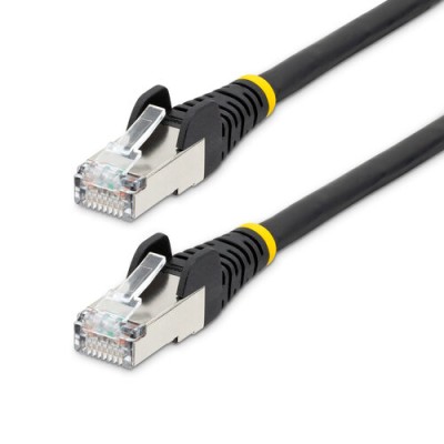 Cable Ethernet StarTech.com - Cat6a - 4.5m - Negro - NLBK-15F-CAT6A-PATCH