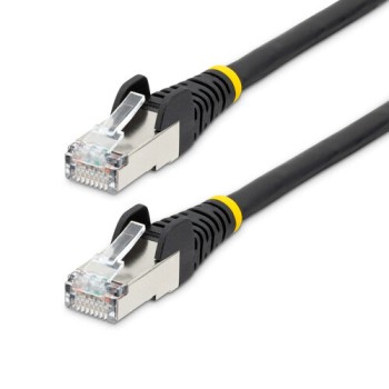 Cable de Red StarTech Cat6A RJ-45 90cm Negro NLBK-3F-CAT6A-PATCH