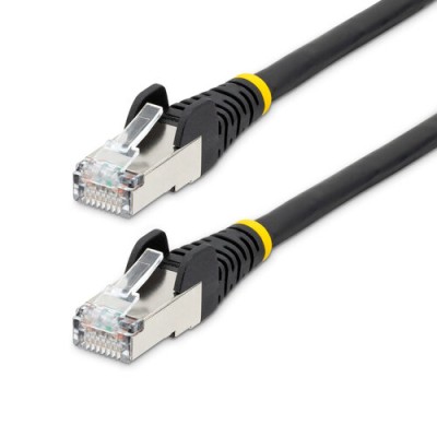 Cable de Red StarTech.com - Cat6a - 1.8 m - Negro - NLBK-6F-CAT6A-PATCH