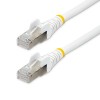 Cable Ethernet StarTech.com - Cat6a - 2.1m - Blanco - NLWH-7F-CAT6A-PATCH