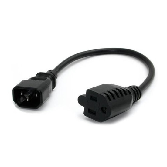 Cable de Poder StarTech.com PAC10010PK - NEMA 5-15R a C14 - 30 cm - 10 Piezas - PAC10010PK