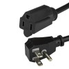 Cable de transmisión StarTech.com - Nema 5-15p a Nema 5-15r - 45 cm - PACF10118IN Cable de transmisión StarTech.com - Nema 5-15p a Nema 5-15r - 45 cm - PACF10118IN