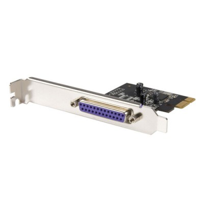 Tarjeta PCI Express StarTech.com PEX1P2 - 1 Puerto Paralelo - Tarjeta Adaptadora PCIe a DB25 Paralelo - PEX1P2