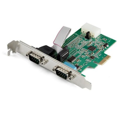 Tarjeta de Expansión StarTech.com - PCI-Express - 2x DB9 - PEX2S953