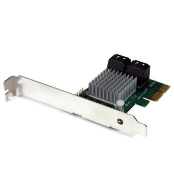 Tarjeta Controladora StarTech.com - PCI-Express - 4x SATA - PEXSAT34RH