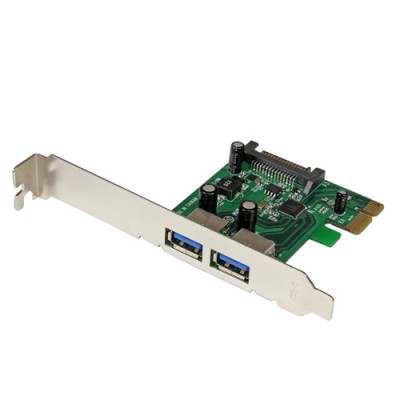 Tarjeta de Expansión StarTech.com - PCI-Express - 2x USB 3.0 - 1x SATA - PEXUSB3S24