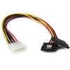 Cable de Alimentación StarTech.com - Molex 4 Pines - 2x SATA 15 Pines - 30 cm - PYO2LP4LSATA Cable de Alimentación StarTech.com - Molex 4 Pines - 2x SATA 15 Pines - 30 cm - PYO2LP4LSATA