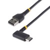 Cable StarTech.com - USB-A a USB-C - 1 m - Acodado - R2ACR-1M-USB-CABLE Cable StarTech.com - USB-A a USB-C - 1 m - Acodado - R2ACR-1M-USB-CABLE