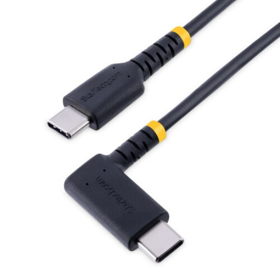 Cable StarTech.com - USB-C a USB-C - 15 cm - Acodado - R2CCR-15C-USB-CABLE