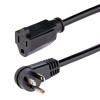 Cable de Extensión StarTech.com RFX-6F-POWER-CORD - 5-15P a 5-15R - 2m - Negro - RFX-6F-POWER-CORD Cable de Extensión StarTech.com RFX-6F-POWER-CORD - 5-15P a 5-15R - 2m - Negro - RFX-6F-POWER-CORD
