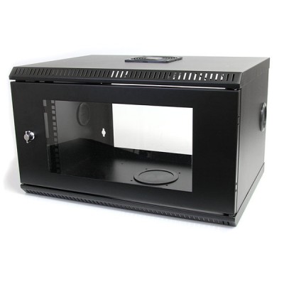 Gabinete StarTech.com - 19" - 6U - Puerta con Ventana - RK619WALL