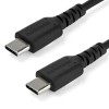 Cable USB StarTech.com RUSB2CC2MB - USB Tipo C - 2 Mts - Fibra Aramida - Negro - RUSB2CC2MB Cable USB StarTech.com RUSB2CC2MB - USB Tipo C - 2 Mts - Fibra Aramida - Negro - RUSB2CC2MB