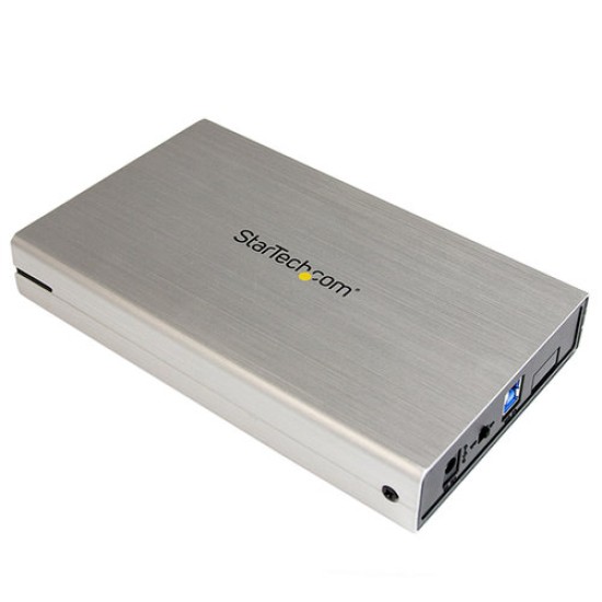 Gabinete StarTech.com - 3.5" - USB 3.0 - SATA - HDD - Plateado - S3510SMU33