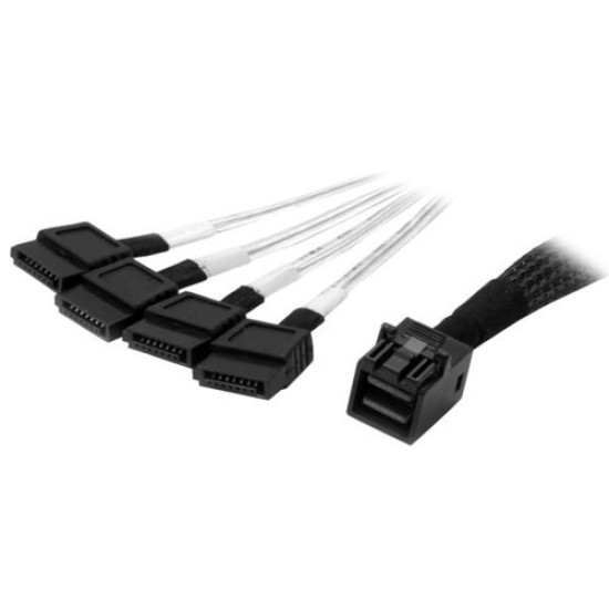 Cable Mini SAS StarTech.com - SFF-8643 a 4x SATA - 1M - SAS43SAT1M