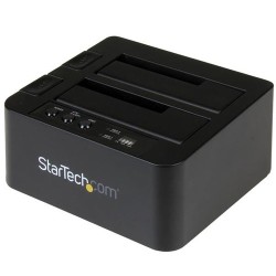 Dock Duplicador StarTech.com USB 3.1 10Gbps para Discos Duros SATA 2.5 y 3.5 - SDOCK2U313R