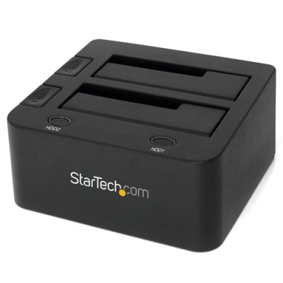 Docking Station StarTech.com - 2.5"/3.5" - USB 3.0 - SATA - HDD/SDD - 2 bahías  - SDOCK2U33