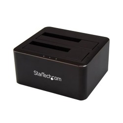 Estación de Conexión USB StarTech.com para Discos Duros 2.5/3.5" USB 3.0 SATA Modelo SDOCK2U33V Estación de Conexión USB StarTech.com para Discos Duros 2.5/3.5" USB 3.0 SATA Modelo SDOCK2U33V