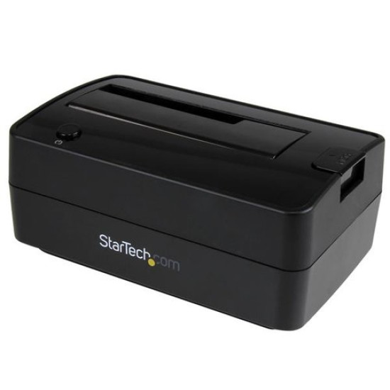 Estación de conexión StarTech.com SDOCKU313E - para Disco Duro SATA - 2.5" / 3.5" - USB 3.1 - Negro - SDOCKU313E