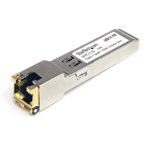 Transceptor SFP StarTech.com 1000BASE-T RJ-45 Cobre Modelo SFPC1110