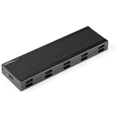 Gabinete StarTech.com - USB 3.2 - M.2 - SSD - Negro - SM2E1BMU31C