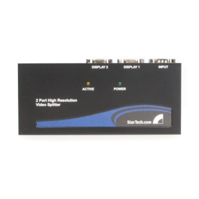 Duplicador Divisor StarTech.com ST122PRO - Vídeo VGA - 2 Puertos - 350MHz - Splitter - ST122PRO Duplicador Divisor StarTech.com ST122PRO - Vídeo VGA - 2 Puertos - 350MHz - Splitter - ST122PRO