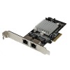 Tarjeta de Red StarTech.com - PCI-Express - 2000 Mbit/s - 2x Ethernet - ST2000SPEXI Tarjeta de Red StarTech.com - PCI-Express - 2000 Mbit/s - 2x Ethernet - ST2000SPEXI