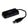 Adaptador StarTech.com Hub USB 3.0 Super Speed para Laptop de 4 Puertos - ST4300MINU3B Adaptador StarTech.com Hub USB 3.0 Super Speed para Laptop de 4 Puertos - ST4300MINU3B