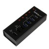 HUB Concentrador StarTech.com - 4 Puertos USB 3.0 - 3 de Carga USB - Carcasa de Metal - ST4300U3C3 HUB Concentrador StarTech.com - 4 Puertos USB 3.0 - 3 de Carga USB - Carcasa de Metal - ST4300U3C3