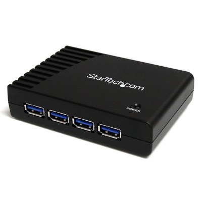 Concentrador HUB StarTech.com USB 3.0 - 4 Puertos con Alimentación - ST4300USB3 Concentrador HUB StarTech.com USB 3.0 - 4 Puertos con Alimentación - ST4300USB3