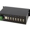 Concentrador HUB Industrial StarTech.com - 7 Puertos USB 2.0 - Montaje en Superficie - ST7200USBM Concentrador HUB Industrial StarTech.com - 7 Puertos USB 2.0 - Montaje en Superficie - ST7200USBM