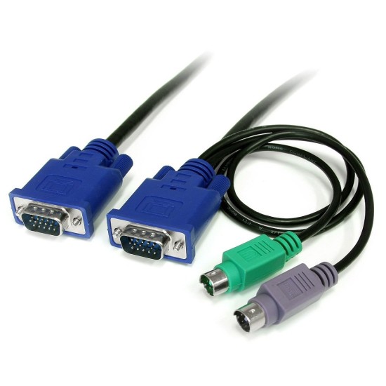 Cable KVM StarTech.com - VGA a VGA - PS/2 - 1.8M - SVECON6