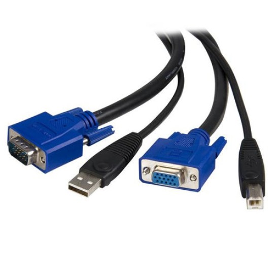 Cable KVM StarTech.com - VGA - USB-A a VGA - USB-B - 3M - SVUSB2N1_10