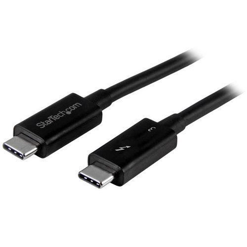 Cable StarTech.com Thunderbolt 3 USB-C 40Gbps 0.5M Modelo TBLT34MM50CM