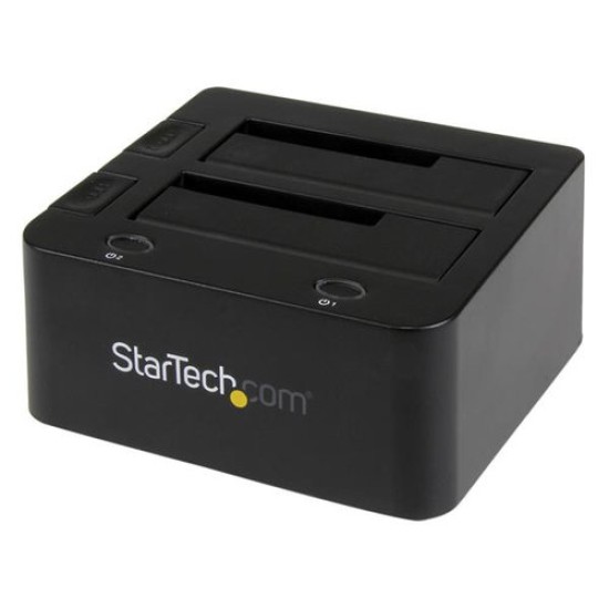 Base de Conexión StarTech.com - Docking Station USB 3.0 con UASP - Universal - Para Discos Duros - UNIDOCKU33