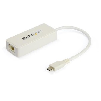 Adaptador de Red StarTech.com USB-C a RJ-45 Gigabit Ethernet 10/100/1000Mbps Modelo US1GC301AUW