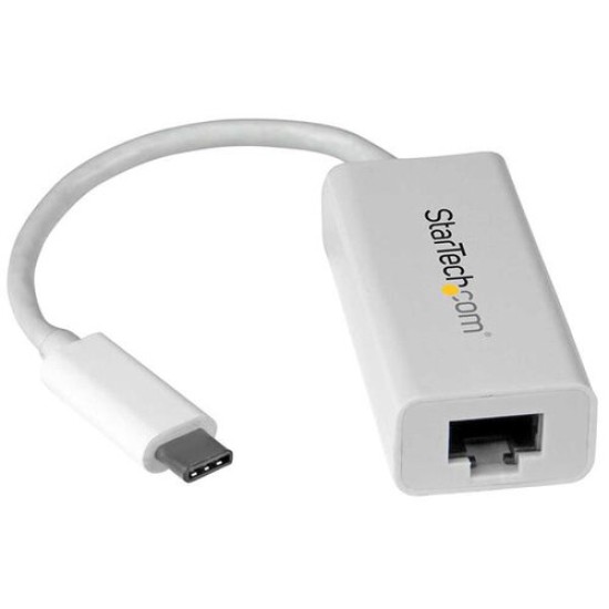 Adaptador de Red StarTech.com - USB Tipo C a Gigabit - 5 Gbps - Blanco - US1GC30W