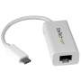 Adaptador de Red StarTech.com - USB Tipo C a Gigabit - 5 Gbps - Blanco - US1GC30W