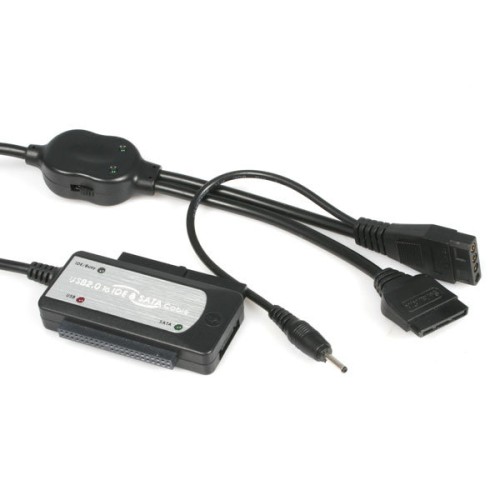 Adaptador StarTech.com SATA IDE LP4 a USB 2.0 - USB2SATAIDE Adaptador StarTech.com SATA IDE LP4 a USB 2.0 - USB2SATAIDE