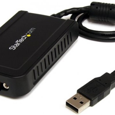 Adaptador StarTech.com - Vídeo Externo - Conecta USB a VGA - 1920X1200 - USB2VGAE3