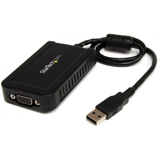 Adaptador StarTech.com - Vídeo Externo - Conecta USB a VGA - 1920X1200 - USB2VGAE3