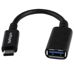 Adaptador USB StarTech.com USB C a USB A Macho Hembra USB 3.2 Gen 1 Modelo USB31CAADP