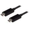 Cable USB 3.1 StarTech.com - USB-C a USB-C - 1m - Negro - USB31CC1M Cable USB 3.1 StarTech.com - USB-C a USB-C - 1m - Negro - USB31CC1M