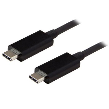 Cable USB 3.1 StarTech.com - USB-C a USB-C - 1m - Negro - USB31CC1M